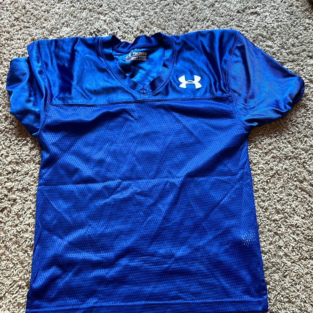Under Armour youth sized medium football jersey